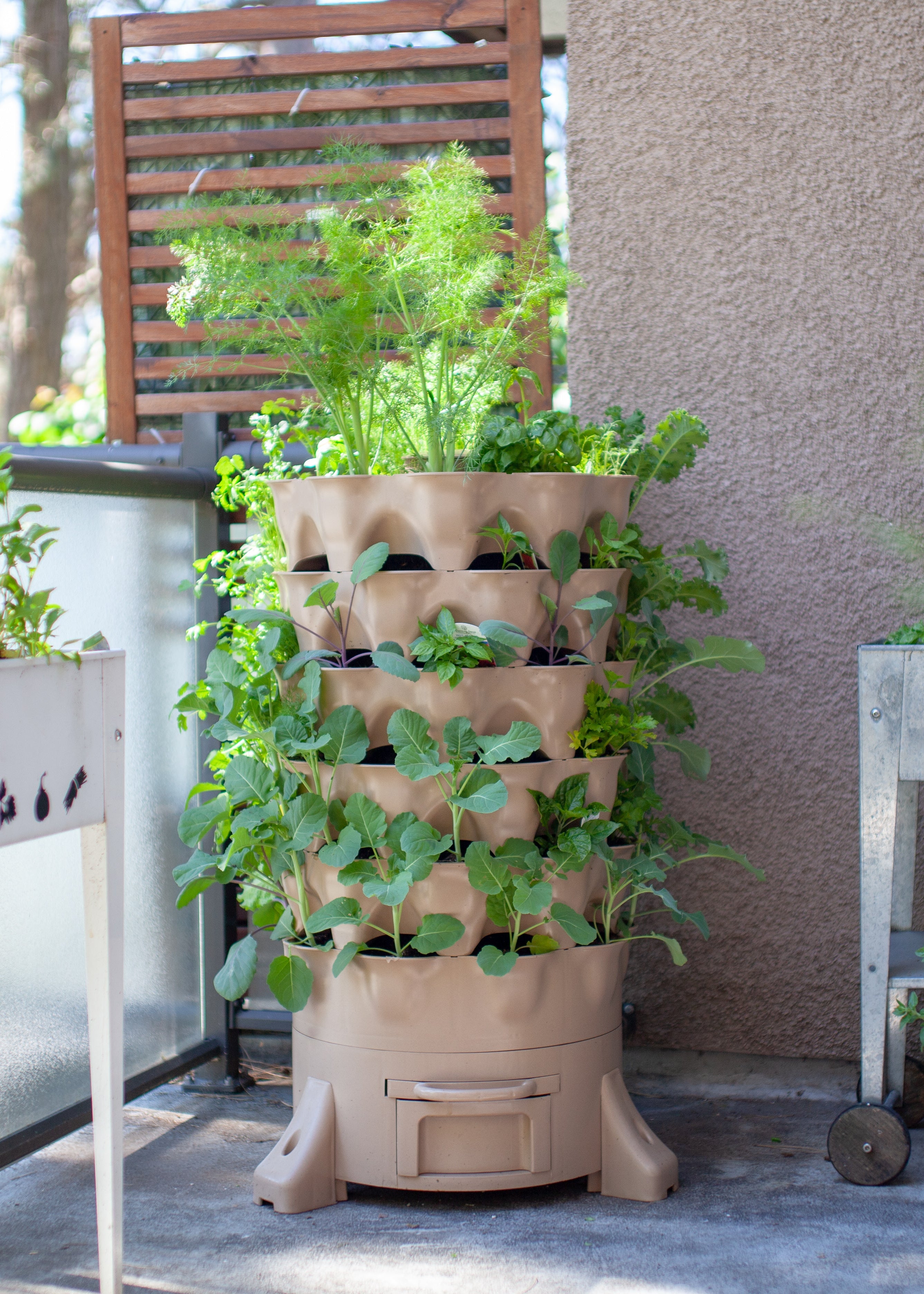Garden Tower 2™ 50-Plant Composting Vertical Garden Planter
