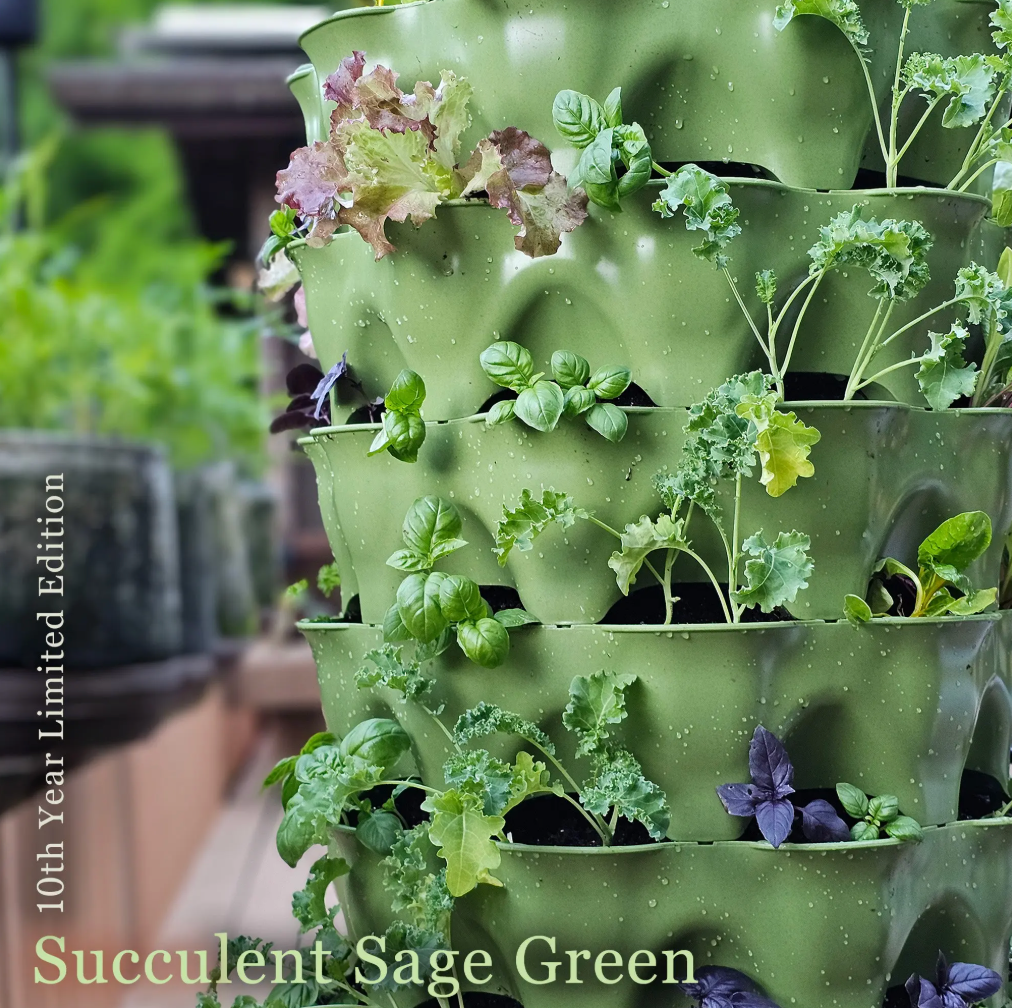 Garden Tower 2™ 50-Plant Composting Vertical Garden Planter